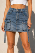 Cargo mini skort