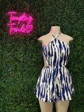 Open back Romper