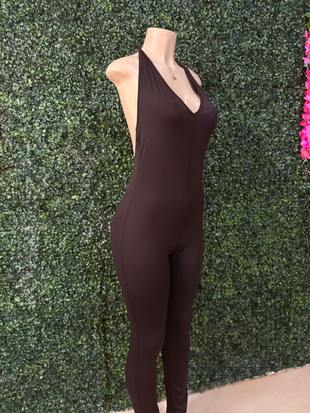 Open Back Jumpsuit