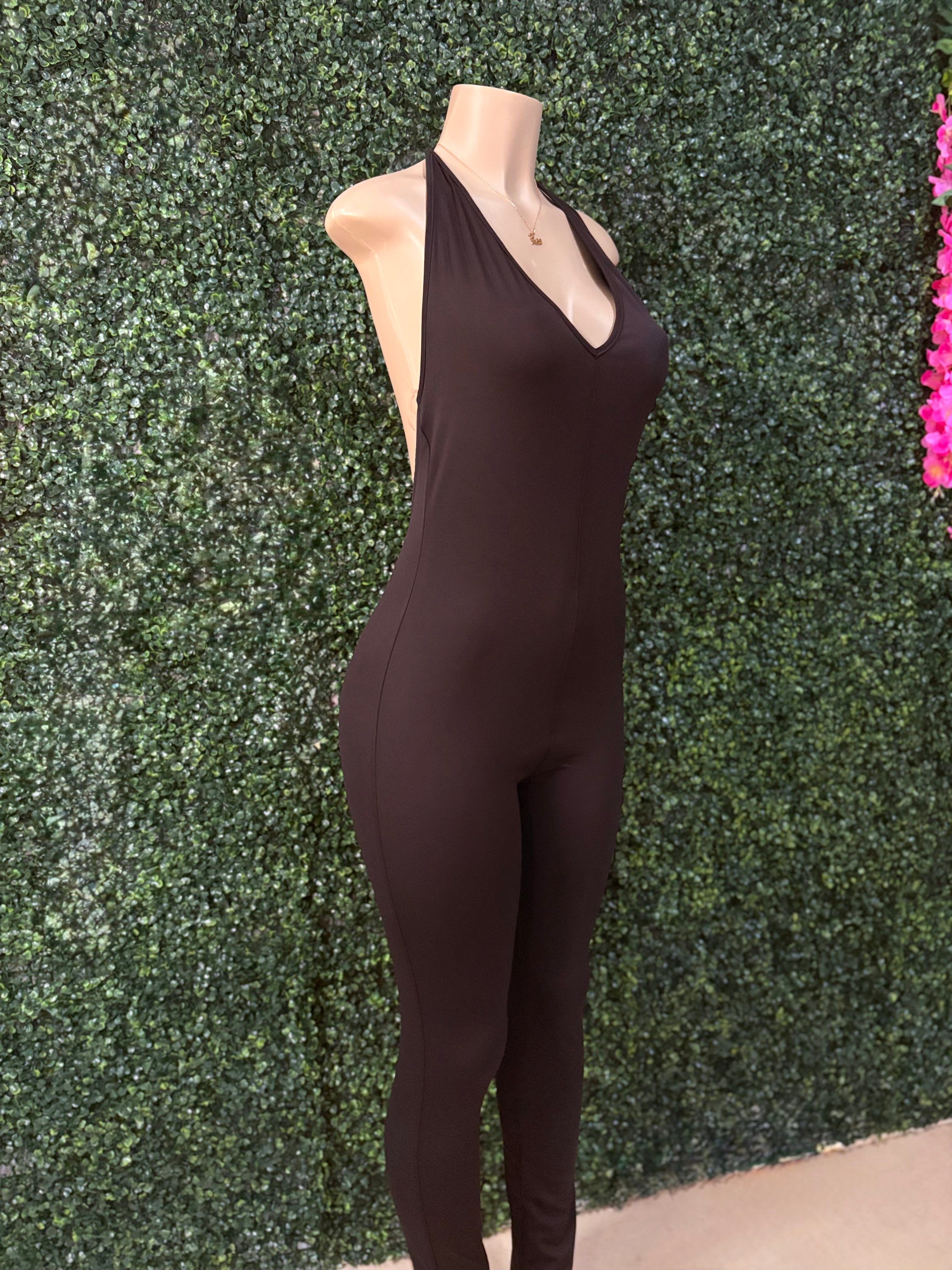 Open Back Jumpsuit