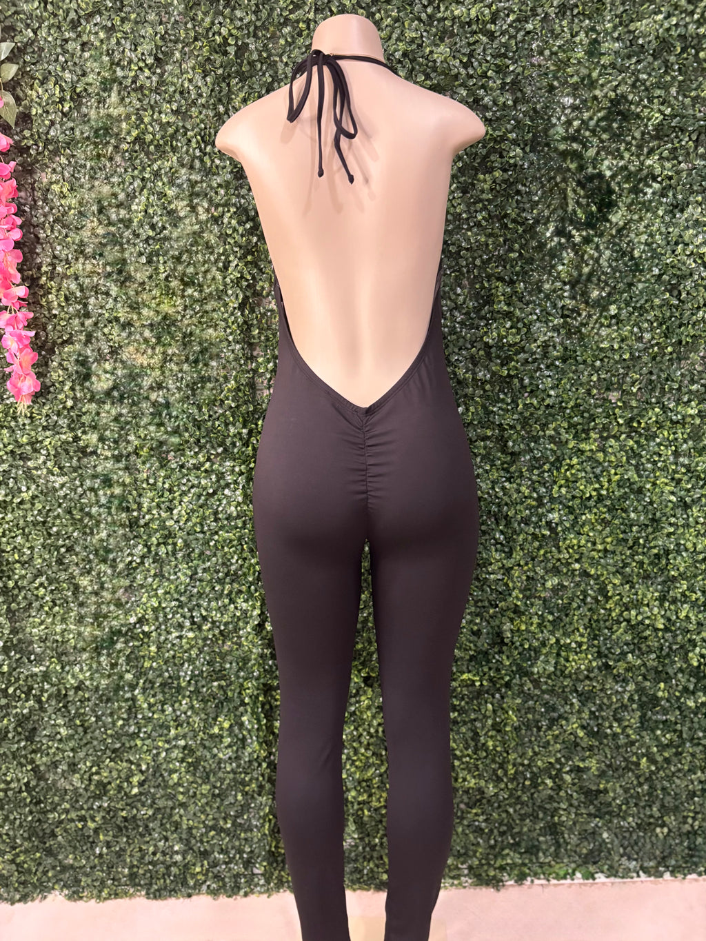 Open Back Jumpsuit