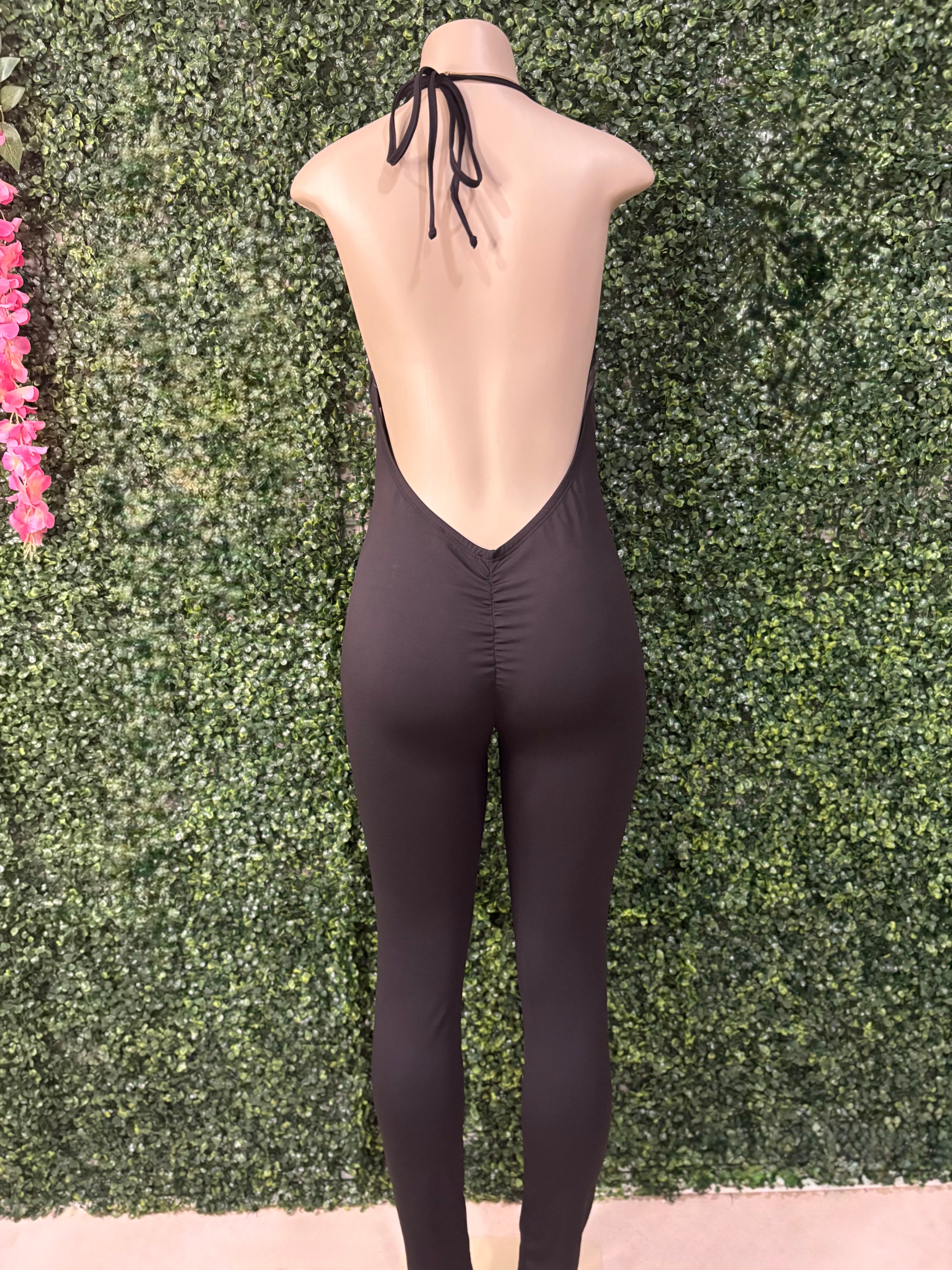 Open Back Jumpsuit