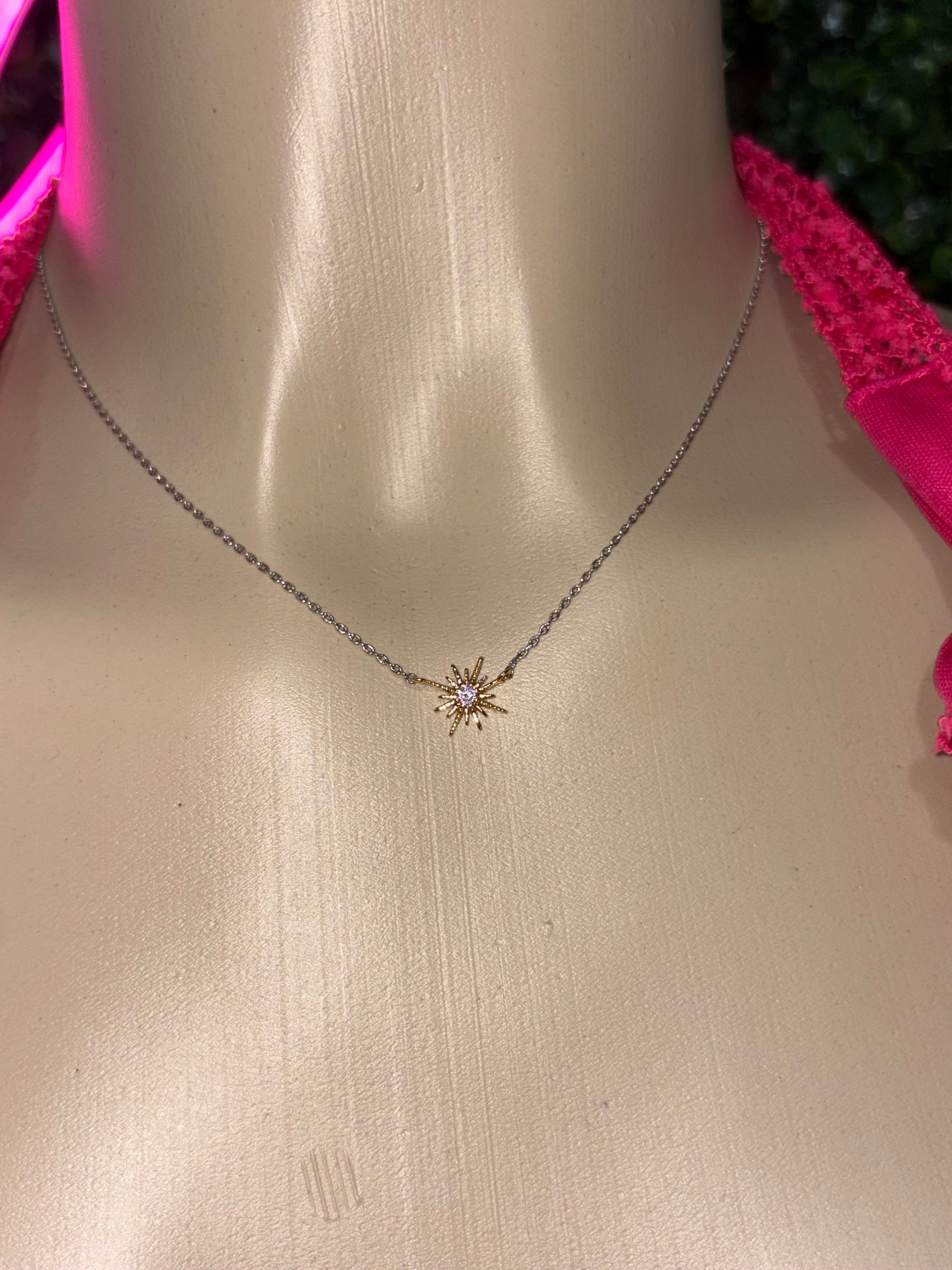 Sun necklace