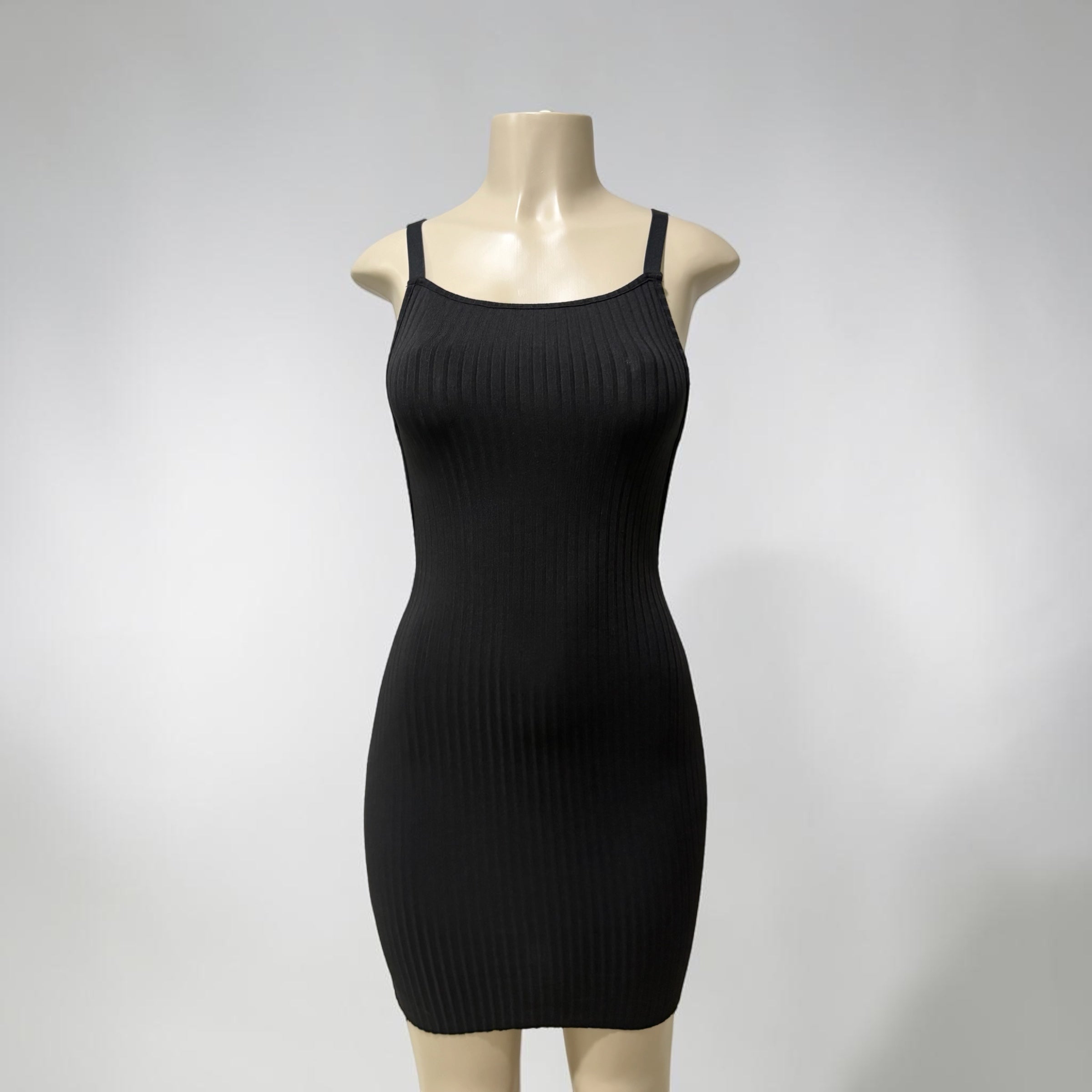 Strapped Open back dress